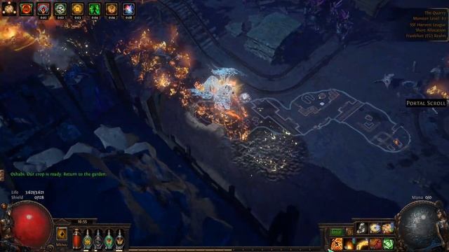 Armageddon Brand Chieftain SSF 3.11 - Act 9 Walkthrough all Boss Fights - Path of Exile Harvest E10 смотреть онлайн