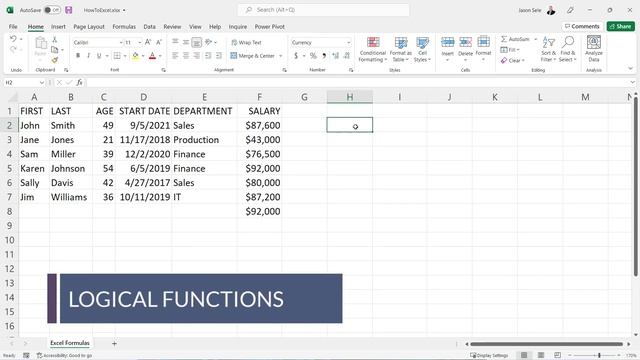 How to Use Excel Formulas смотреть онлайн