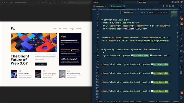 Let's Build A New's Blog - Astro Framework #2 смотреть онлайн