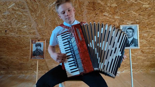 Лихачёв Тихон "Дунайские волны" (акция в честь дня защитника Отечества) смотреть онлайн