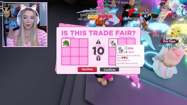 TRADING FOR *2019* VALENTINE’S ITEMS in Adopt Me! смотреть онлайн