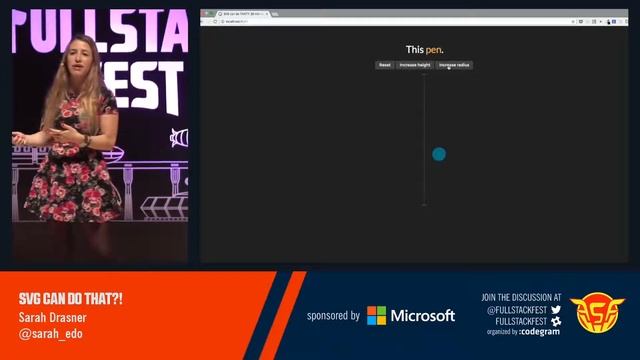 SVG can do that?! - Sarah Drasner смотреть онлайн