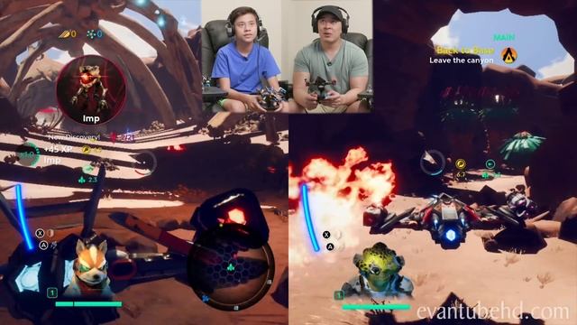 Father vs Son Family Video Game Night - STARLINK: Battle for Atlas Gameplay! смотреть онлайн