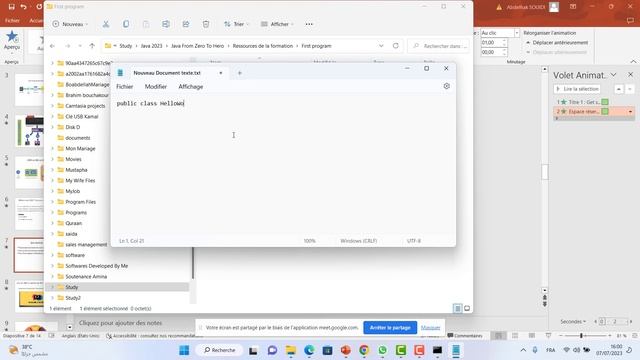 get started with java and execute the first hello world program from the console смотреть онлайн