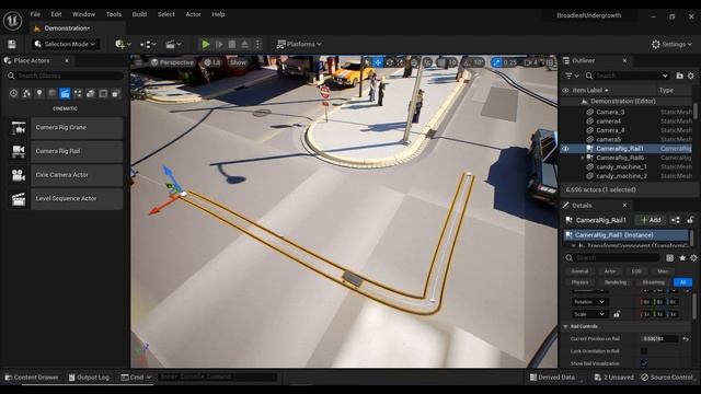 Unreal Engine Camera Rig Rail: Crafting Immersive Cinematics like a Pro смотреть онлайн