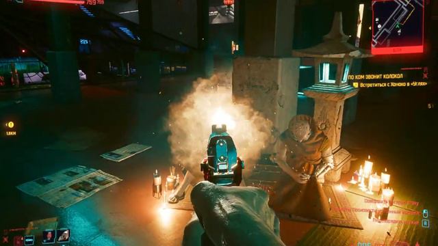 Cyberpunk 2077: сила буддистских монахов. смотреть онлайн