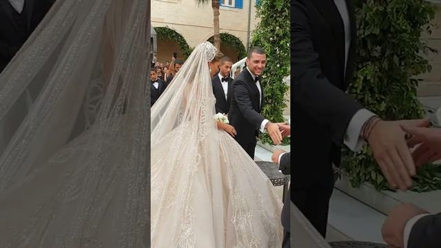Everything You Need To See From Elie Saab Junior and Christina Wedding Ceremony !