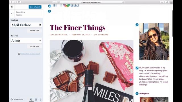 WordPress Tutorial: How to Change Your Site Fonts смотреть онлайн