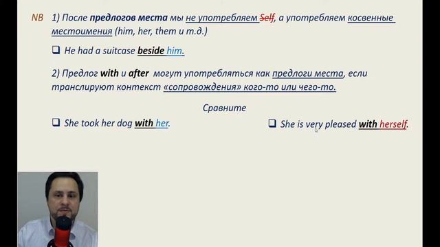 Возвратные местоимения в английском языке. Part 2: myself, yourself/yourselves, themselves. смотреть онлайн