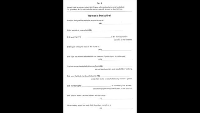 Listening B2, FCE Practice Plus 2 2015, Test 4, Part 2 смотреть онлайн