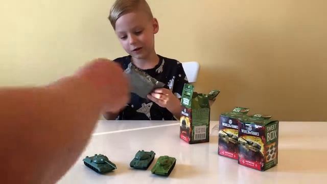 Танки Мира Новая коллекция World of Tanks распаковка sweet box смотреть онлайн