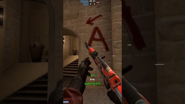 ЛУЧШАЯ КАРТА ДЛЯ ТРЕНИРОВКИ ПИКОВ В CS:GO #shorts смотреть онлайн