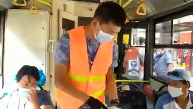 Маски в общественном транспорте смотреть онлайн