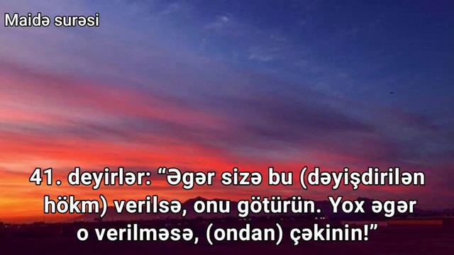 Quranda Yəhudilər Haqqında Ayələr. Şərif Mustafa, İslam Subhi, Qamidi, Yasser əl Dosari
