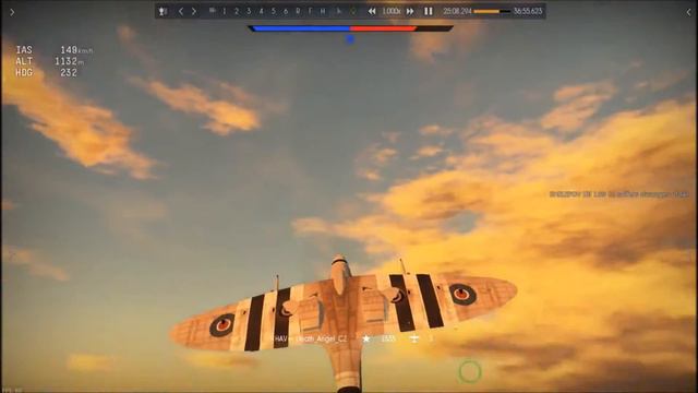 War Thunder Spitfire LF Mk.IX - Stock? No problem! смотреть онлайн