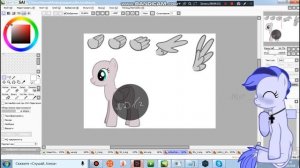 как сделать модель пони