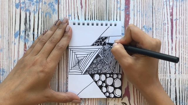 Зентагл Дудл Мандалы Смотри что получилось! Кайф ASMR✔️(2019) смотреть онлайн