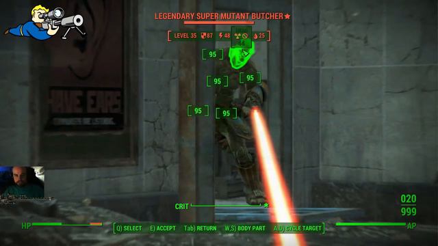 fallout 4 - Sniper build progression смотреть онлайн
