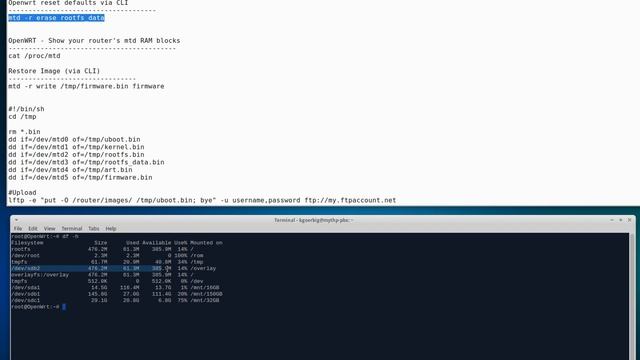 OpenWRT Backup/Restore Rev2.0 смотреть онлайн