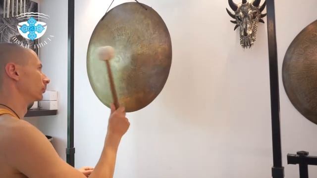 ГОНГ КУПИТЬ. ГОНГ "ОМ" - 50.5 СМ. ГОНГ СЛУШАТЬ. ЗВУК ГОНГА. смотреть онлайн