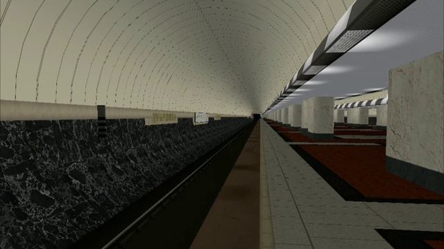 Поездка на Люблинско-Дмитровской Линии на редком составе Номерного - Garry's Mod - Metrostroi. смотреть онлайн