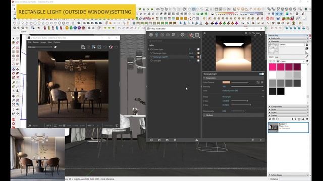 Vray 5 For Sketchup Realistic Interior Rendering Tutorial смотреть онлайн