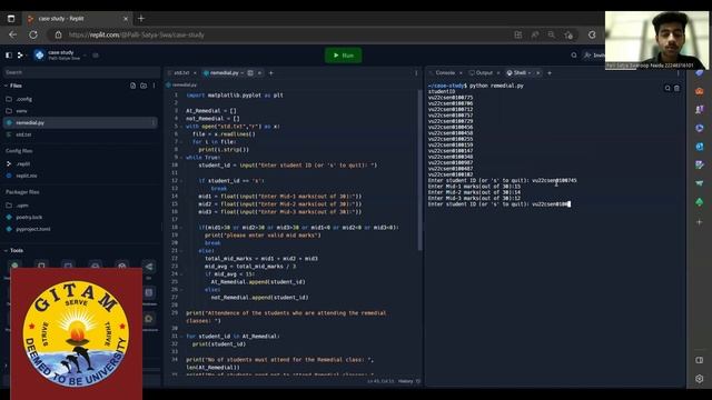 Python Case Study by SWAROOP NAIDU смотреть онлайн