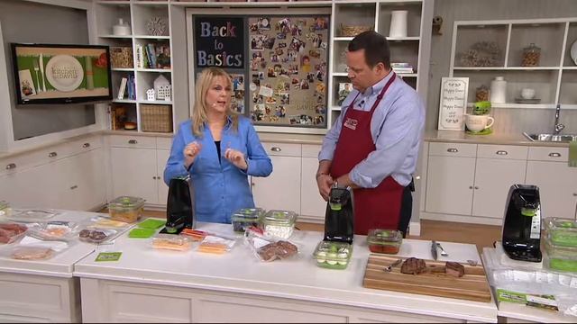 FoodSaver FreshSaver w/ Containers & Zipper Bags on QVC смотреть онлайн