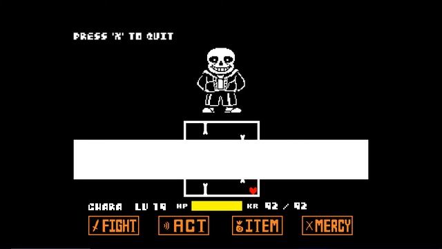 【Bad Time Simulator】Extra Bad Time (Custom attack) [No hit] смотреть онлайн