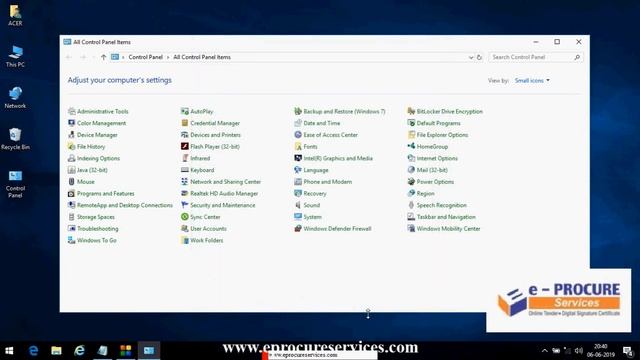 Java Settings for e-Tender and e-Procurement смотреть онлайн