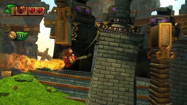 Donkey Kong Country: Tropical Freeze - World 7: Secret Seclusion -- 100% Walkthrough смотреть онлайн