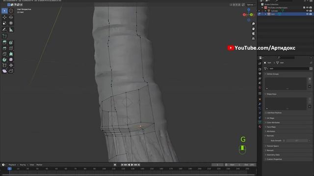 Viking Axe • Low-Poly 3D Modeling in Blender 3.3 • Timelapse смотреть онлайн