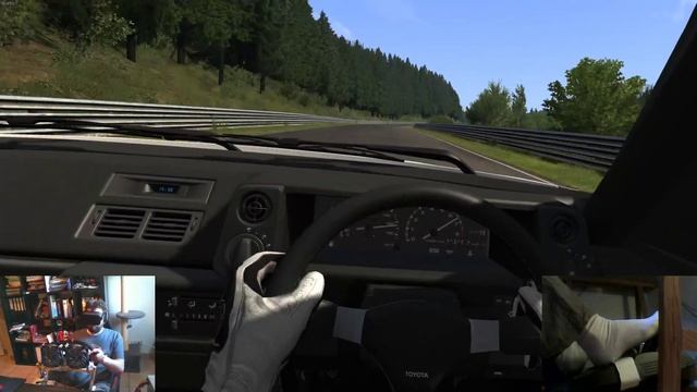 Toyota AE86 - Nordschleife - Assetto Corsa VR смотреть онлайн