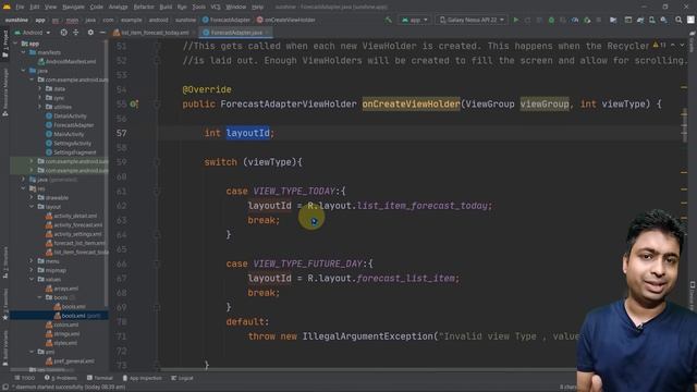 Class 608 - Finishing Up Binding Views | Android App Development Complete Course In Hindi смотреть онлайн