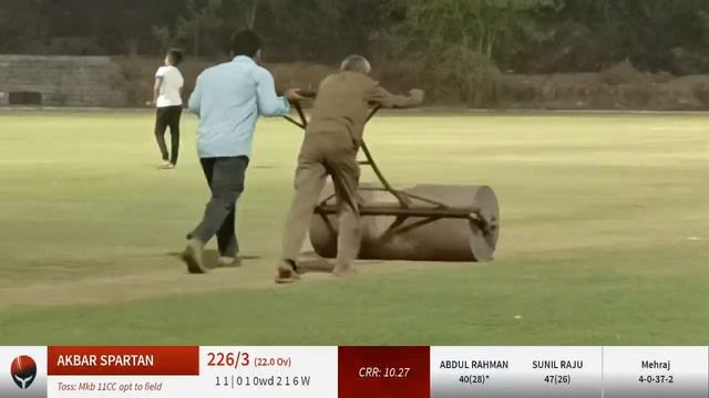 AKBAR SPARTAN vs Mkb 11CC | 13-Apr-22 11:52 PM 22 overs | Individual match | смотреть онлайн