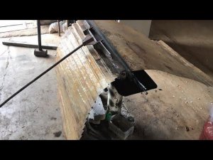 Самодельный грохот. Ремонт стрясной доски комбайна Нива