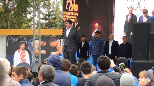 Выступление Бахтияра Ахмедова в Буйнакске (отрывок) 27.09.2019. смотреть онлайн