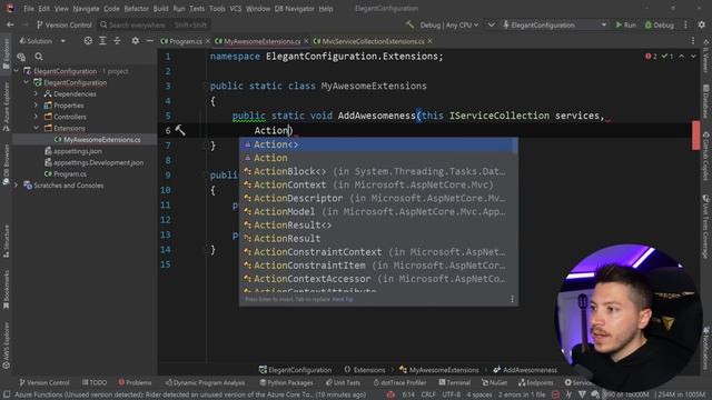 The setup "trick" that .NET libraries use and you should too смотреть онлайн