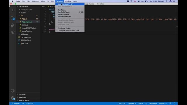 Creating a Dad Jokes Web App With React JS And Material UI - Part 2 - Styling The App Container смотреть онлайн