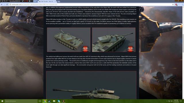 War Thunder - Upcoming Content - Object 906 смотреть онлайн
