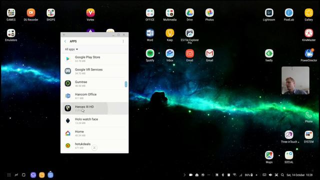 M&M Heroes III HD on Samsung S8/S8+/Note8 DeX Station смотреть онлайн