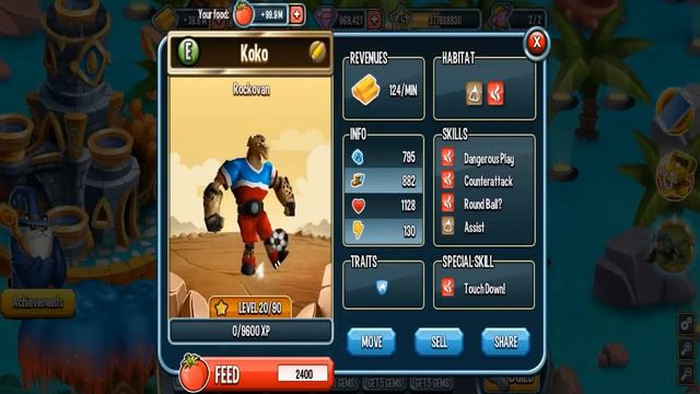 Monster Legends - Getting Rockovan 100% (No Hack) смотреть онлайн