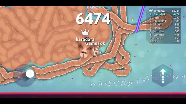 Epic SnakeIo Gameplay Snake Game Big King Snake Io