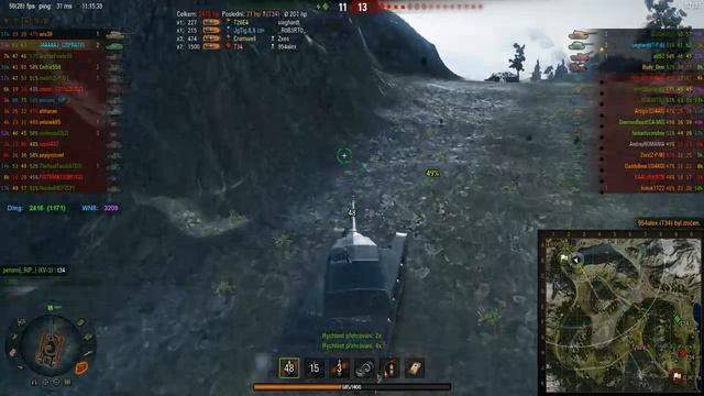 World Of Tanks (WOT): AMX CDC - alone vs. 4 (use brain ;)) смотреть онлайн