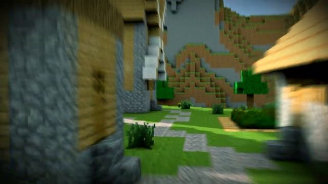 Minecraft 3d Village Map World - Cinema 4d смотреть онлайн