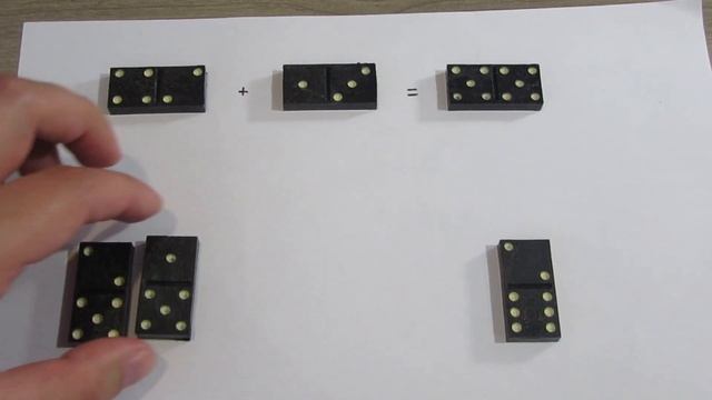 Сложение двузначных чисел ? Задача с домино № 6 смотреть онлайн