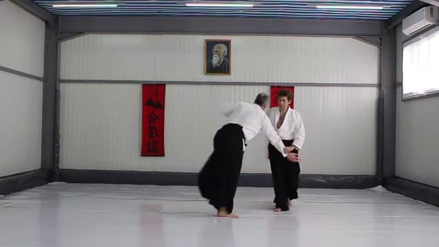 Yokomen-Uchi, Evasion, Tenchi Nage, Positive - Omote - Irimi / Aikido Techniques