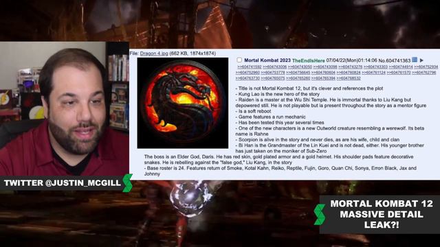 Werewolfs & Elder Gods! Mortal Kombat 12 Massive Detail LEAK?! - Mortal Kombat смотреть онлайн