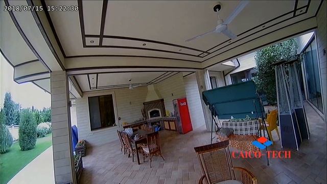 Видеонаблюдение , Новая широкоугольная видеокамера с коррекцией изображения эффекта рыбий глаз смотреть онлайн