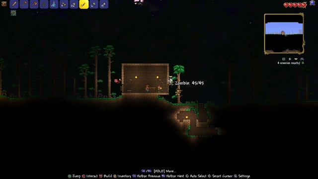 Terraria noob explores caves смотреть онлайн